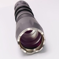 Boîtier de lampe torche LED en aluminium durable sur mesure, usinage CNC, brochage, électroérosion à fil, haute qualité, personnalisable
