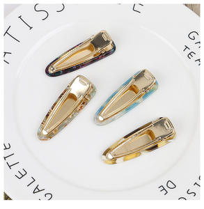 SAIYII yüksek kalite Fashional kore asetat su damlası ördek gagası klip saç aksesuarları - Product Image 4