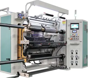 Automatic Super Stretch Film Machine Slitting Rewinding Machine Gold Coated Pet Silver Advanced Slitter Rewinder Max 800MM