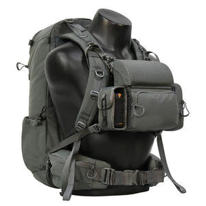 Bolsa de Pecho de Nailon Gaf500d con Cierre Magnético, Correa Arqueada, Bolsillo Desmontable para Telémetro, Verde, Unisex, Bolsa de Caza - Product Image 3