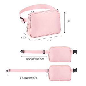 Custom Logo Waterproof Unisex Nylon Sport Chest Belt Bum <b>Pouch</b> Fanny Pack Crossbody Everywhere <b>Men</b> Women Waist Bag - Product Image 5