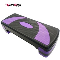 Stepper aeróbico de Material PP antideslizante ajustable, 78CM, 3 niveles, 10/15/20 CM, plataforma de paso de ejercicio para gimnasio en casa, entrenamiento físico