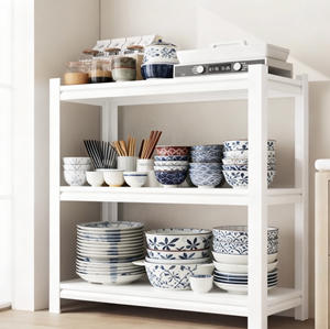 Vente chaude Nouveau style Étagère de rangement multifonctionnelle pour <span class=keywords><strong>cuisine</strong></span>, sur pied, multi-niveaux, pour micro-ondes, bols, fours et casseroles - Product Image 2