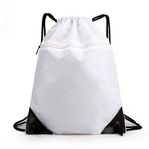 Design Custom Polyester <b>Drawstring</b> Double-shoulder <b>Drawstring</b> Backpack Sports and Fitness <b>Waterproof</b> <b>Bag</b> - Product Image 5