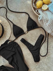 New Design Bathing Suits Sexy <strong>Swimming</strong> Suit Women Swimwear Three Pieces Bikini Set <strong>With</strong> <strong>Skirt</strong> - Product Image 4