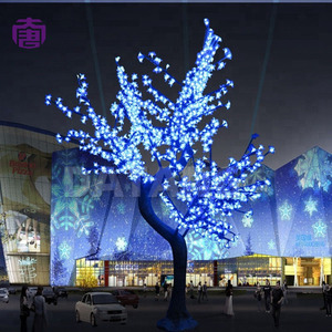 Espectacular Árbol de Luz LED con Flores de Cerezo Brillantes para Decoración de Calles, Plazas, Centros Comerciales, Resorts y Festivales en Venta - Product Image 1