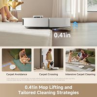 Aspirateur robot Dreame L10s Pro Ultra Heat avec station de nettoyage automatique DuoScrub et fonction de lavage, 32 niveaux d'humidité, pour la maison et le salon