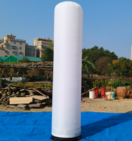 Colonne gonflable publicitaire personnalisée avec éclairage LED géant – Colonne d'air gonflable lumineuse