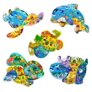 Fabricant Personnalisez votre propre conception 24 48 100 Puzzles de dessin animé 200 pièces pour enfants