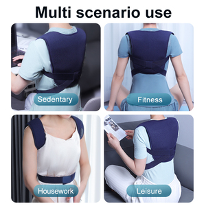Từ tư thế Corrector Đen <span class=keywords><strong>Tourmaline</strong></span> thắt lưng hỗ trợ Brace trở lại <span class=keywords><strong>Massager</strong></span> cho trẻ em sinh viên người lớn - Product Image 2