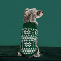 Pull d'hiver chaud de Noël en gros pour chiens