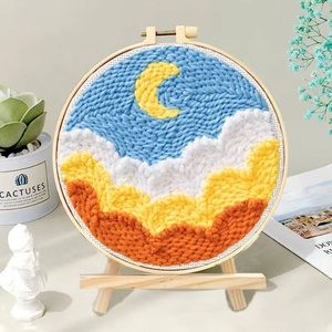 ชุดงานฝีมือปักผ้าฝ้ายด้วยเข็มเจาะแบบ DIY - ปรับแต่งได้เองและเหมาะสำหรับผู้เริ่มต้น - Product Image 6