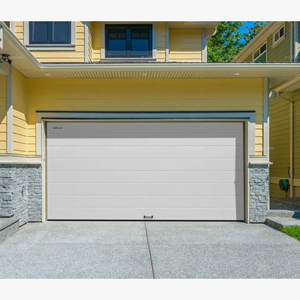 <span class=keywords><strong>Porte</strong></span> de <span class=keywords><strong>garage</strong></span> à panneaux plats en aluminium, économique, durable et pratique - Product Image 4