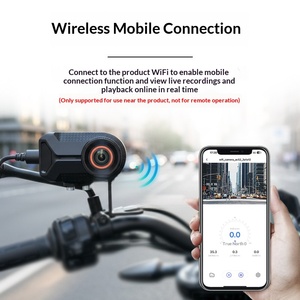 Nueva Cámara <span class=keywords><strong>de</strong></span> Motocicleta Impermeable con WiFi para Vehículos Eléctricos, Grabadora Exterior Resistente a la Lluvia, Cámara <span class=keywords><strong>de</strong></span> Conducción <span class=keywords><strong>de</strong></span> Colocación Superior - Product Image 2