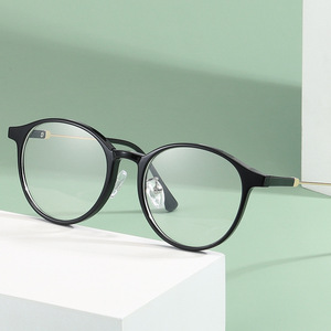 Gafas Ligeras con Marco Ovalado TR90, Protección UV y Anti Luz Azul para Hombre y Mujer, <span class=keywords><strong>Lentes</strong></span> Ópticas Personalizadas, Entrega Rápida de Fábrica - Product Image 1