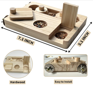 ของเล่นไม้สำหรับฝึกอาหารนกแก้ว - Product Image 4