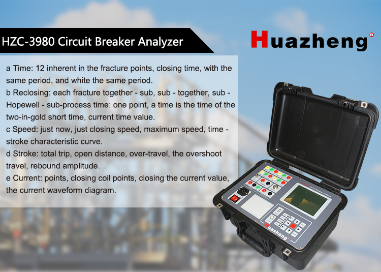 Máy Kiểm Tra Circuit-Breaker Công Tắc Điện Áp Cao Thiết Bị Kiểm Tra Đặc Điểm Cơ Học