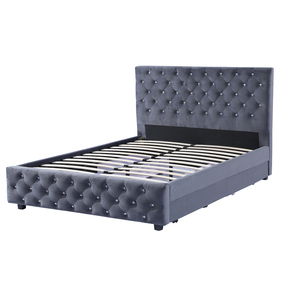 Modern Simple New Style Upholstered Bed with <strong>Storage</strong> - Product Image 6