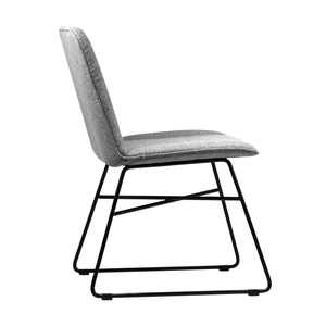 Chaise <span class=keywords><strong>de</strong></span> salle <span class=keywords><strong>à</strong></span> manger <span class=keywords><strong>à</strong></span> pieds en métal avec dossier et siège rembourrés Commercial <span class=keywords><strong>Garde</strong></span> Hospitality Furniture - Product Image 3