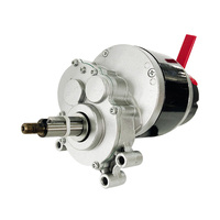 ZY1016L7-S 48V 350W DC Motor gigi disikat, kerangka besi hitam kebisingan rendah tahan air pemotong rumput Magnet permanen wadah besi hitam