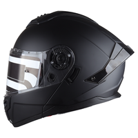 Casque modulaire personnalisé en usine avec double visière conception rabattable en ABS certifié DOT pour motos taille XL état neuf