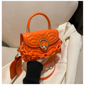 Bolsos de calidad de moda Premium, bolsos con letras de piedra, bolsos de mujer, bolsos de mano con cadenas para mujer, bolsos de moda - Product Image 4