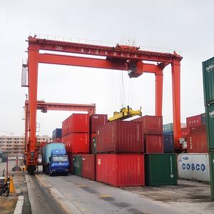 Carga pesada 35T/40T/50T/70T/100T Contenedor de neumáticos de goma RTG Grúa de pórtico para terminales de puerto de carga a granel - Product Image 6