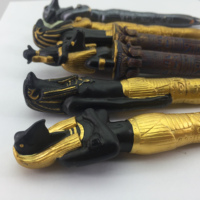 Stylo à bille en résine de haute qualité personnalisé en gros, souvenirs des dieux égyptiens pour la décoration