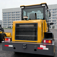 Mini-chargeur neuf de 1,3 tonne avec moteur diesel, système hydraulique et moment de charge élevé pour la construction