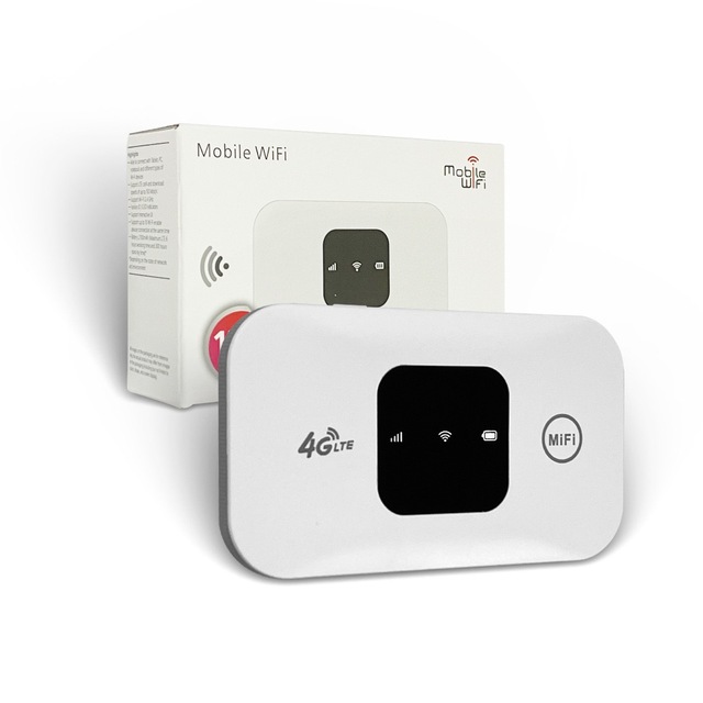 New Portable Outdoor Mini 4G WiFi Router with Sim Card Slot Unlocked Universal WiFi 4G Pocket WiFi Firewall VoIP VPN Functions