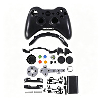 Coque de protection rigide complète pour manette de jeu avec boutons, kit de modification, couvercle de composants pour manette de jeu sans fil Xbox 360