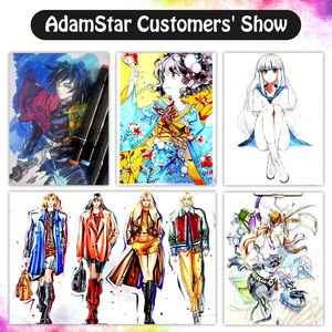 Marcadores para <span class=keywords><strong>Dibujo</strong></span> Artístico, 168 Colores, Marcadores de Alcohol para Artistas, Punta Doble, Permanentes, No Borrables, Juego de Rotuladores de Colores para Colorear - Product Image 4