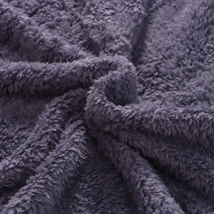 بطانية أطفال شتوية ناعمة ودافئة للغاية من صوف تيدي شيربا، بلون واحد، خفيفة الوزن وقابلة للتخصيص للمنزل والسفر والسرير والأريكة - Product Image 4