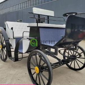 Chariot touristique romantique électrique/tiré par des chevaux accessoires de décoration de mariage ornés pour la <span class=keywords><strong>destination</strong></span> de lune de miel de mariage - Product Image 2