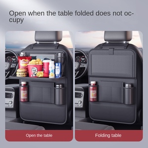 Organisateur de voiture pour enfants avec sac de <span class=keywords><strong>rangement</strong></span> de table à manger et support de siège arrière petit organisateur de table pour le <span class=keywords><strong>rangement</strong></span> de siège de voiture arrière - Product Image 5