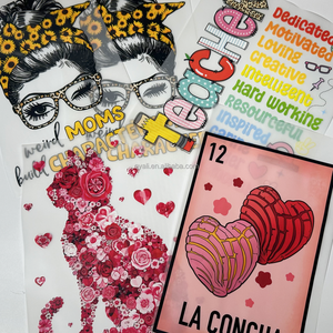 Motif de transfert d'impression d'écran d'été de l'écriture de Dieu inspirante DTF personnalisé étanche Durable transfert de chaleur PET lavable - Product Image 4