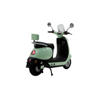 Nouveauté 60v 1000w 45 km/h frein à disque avant arrière chinois mini cyclomoteur électrique avec dossier