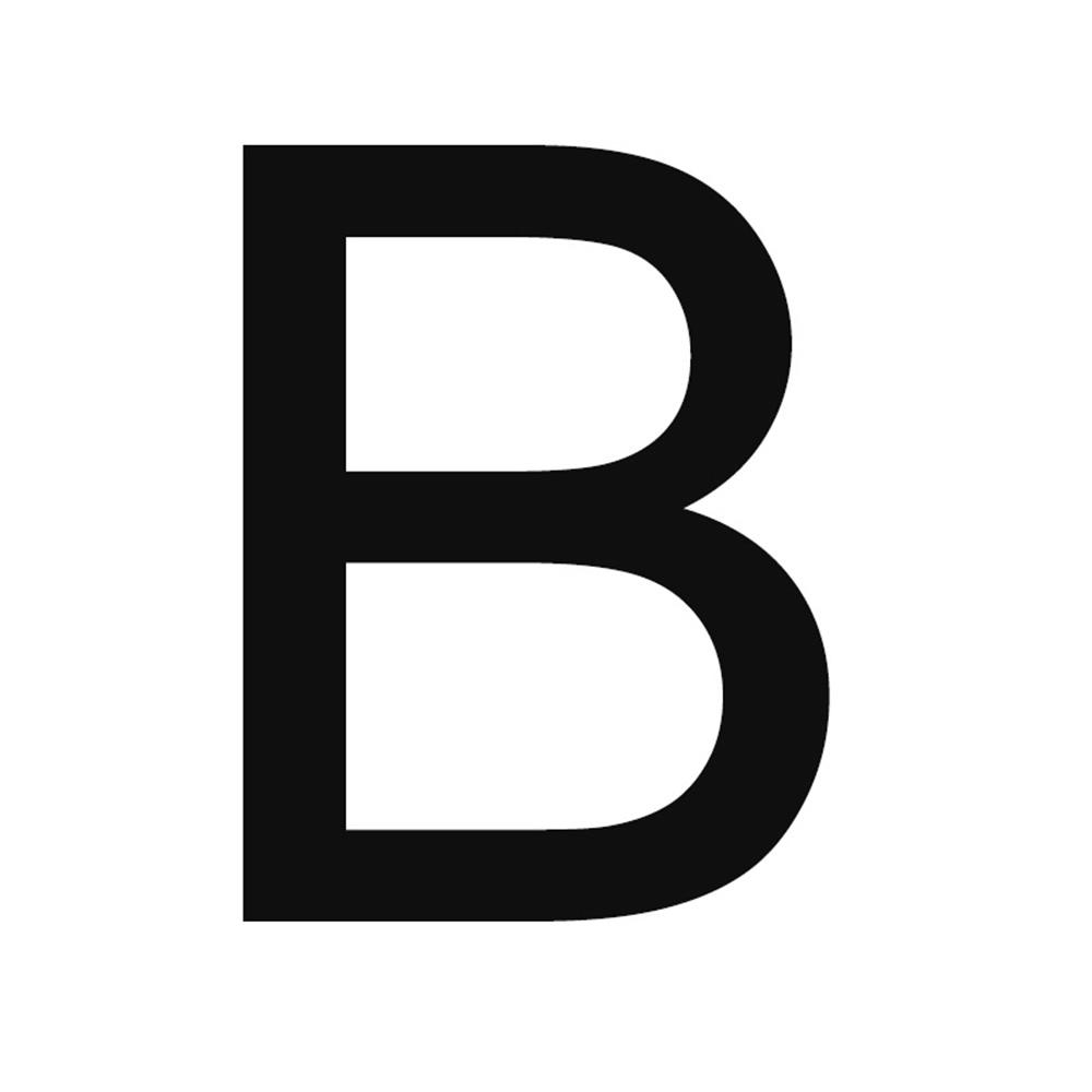 B