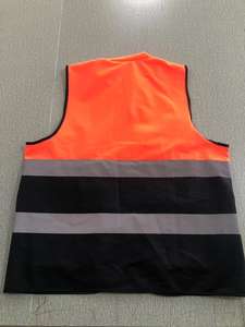 Chaqueta de seguridad a prueba de viento, chaquetas de seguridad, chaleco de herramientas, chalecos de seguridad reflectantes, múltiples bolsillos para construcción, chaleco Hivi - Product Image 6