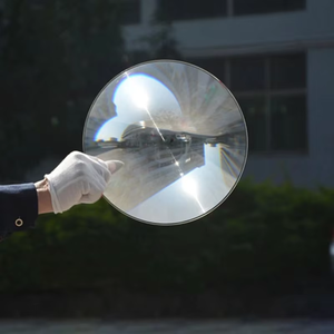 Lente de condensación <span class=keywords><strong>Fresnel</strong></span> redonda de <span class=keywords><strong>140mm</strong></span> Longitud focal 100 120 220mm Lupa plana Lente de concentrador solar - Product Image 3