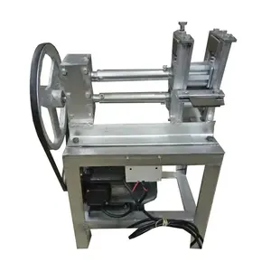 Factory Supply bamboo opening splitting machine /Manual Bamboo Slicing Machine/Bamboo Chip Strip Layering Machine