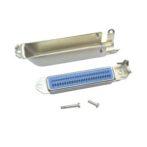 Xpb kết nối chuyên nghiệp 57-64P nam lõi đơn xuyên mở loại + 70640 ngắn lớn sắt vỏ kết nối - Product Image 3