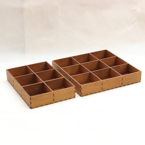 Office Organizer Storage <b>Box</b> 6 Or 9 Compartments Rectangle Desktop Drawer Organizer For Office Supplies - Product Image 1