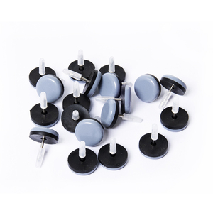 Bonne rétroaction <span class=keywords><strong>Chaise</strong></span> à ongles carrée <span class=keywords><strong>en</strong></span> <span class=keywords><strong>plastique</strong></span> Glide PTFE Les planeurs de table protègent les meubles de sol - Product Image 2
