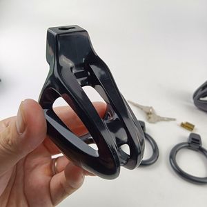 ABS目に見えないペニスケージチャスティティロックセットコック拘束装置性玩具用 - Product Image 3