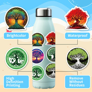 50 pegatinas <span class=keywords><strong>de</strong></span> árbol <span class=keywords><strong>de</strong></span> <span class=keywords><strong>la</strong></span> <span class=keywords><strong>vida</strong></span>, pegatinas <span class=keywords><strong>de</strong></span> <span class=keywords><strong>vinilo</strong></span> <span class=keywords><strong>de</strong></span> grafiti espiritual <span class=keywords><strong>de</strong></span> fantasía, decoración impermeable - Product Image 6