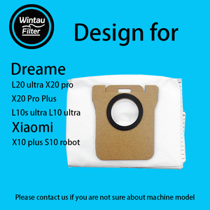 Bolsa de Filtro de Polvo para Aspiradora Compatible con Dreame L20 ultra X20 Pro X20 <span class=keywords><strong>Plus</strong></span> L10s ultra L10 ultra <span class=keywords><strong>Xiaomi</strong></span> <span class=keywords><strong>X10</strong></span> <span class=keywords><strong>Plus</strong></span> S10 Robot - Product Image 5