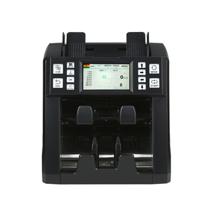 Trieuse de billets multi-devises <span class=keywords><strong>1</strong></span>+<span class=keywords><strong>1</strong></span> poches CIS avec détection de valeur et compteur de billets - Product Image 1