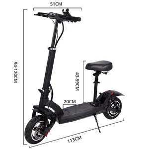 new smart scooter model electric motor foldable electric scooter for adults with seat