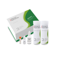 Kit de test rapide de l'aflatoxine, bandelettes de détection de l'aflatoxine B1/M1 pour la sécurité alimentaire sur site avec accessoires complets